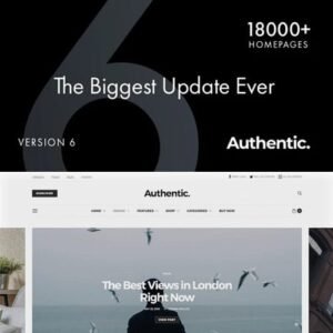 Authentic - Lifestyle Blog & Magazine WordPress Theme