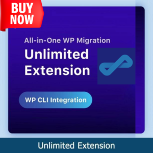 All-in-One WP Migration - With Unlimited Extension (Lifetime Updates and all features unlocked)