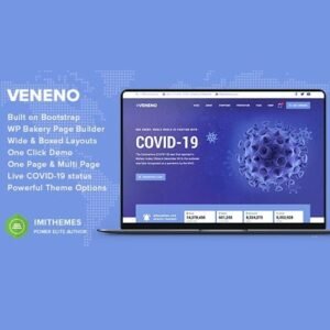 Veneno - Coronavirus Information WordPress Theme