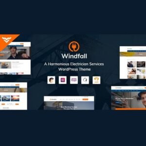 Windfall - Electrician Services WordPress Theme